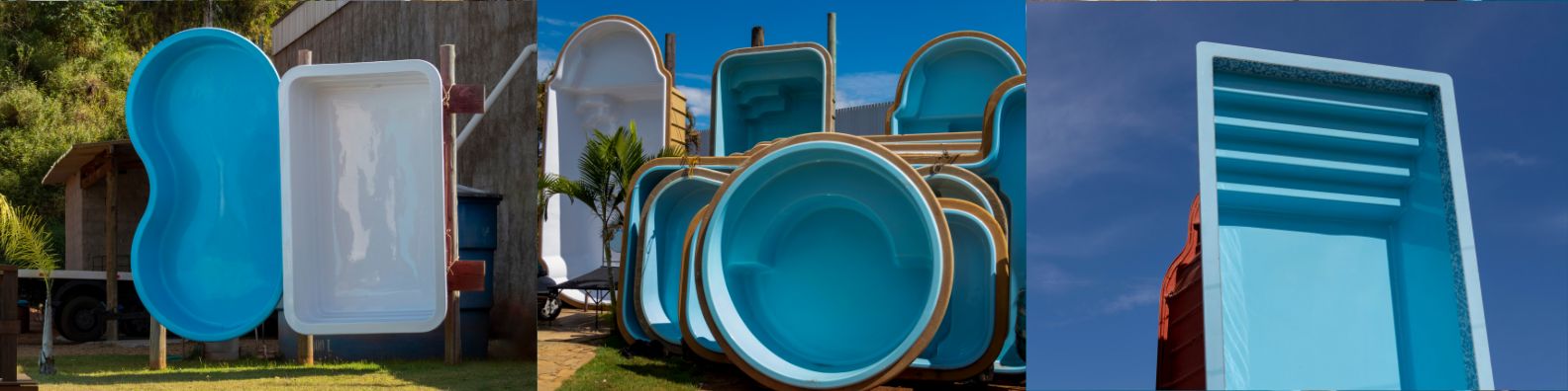 Piscinas de fibra de vidrio